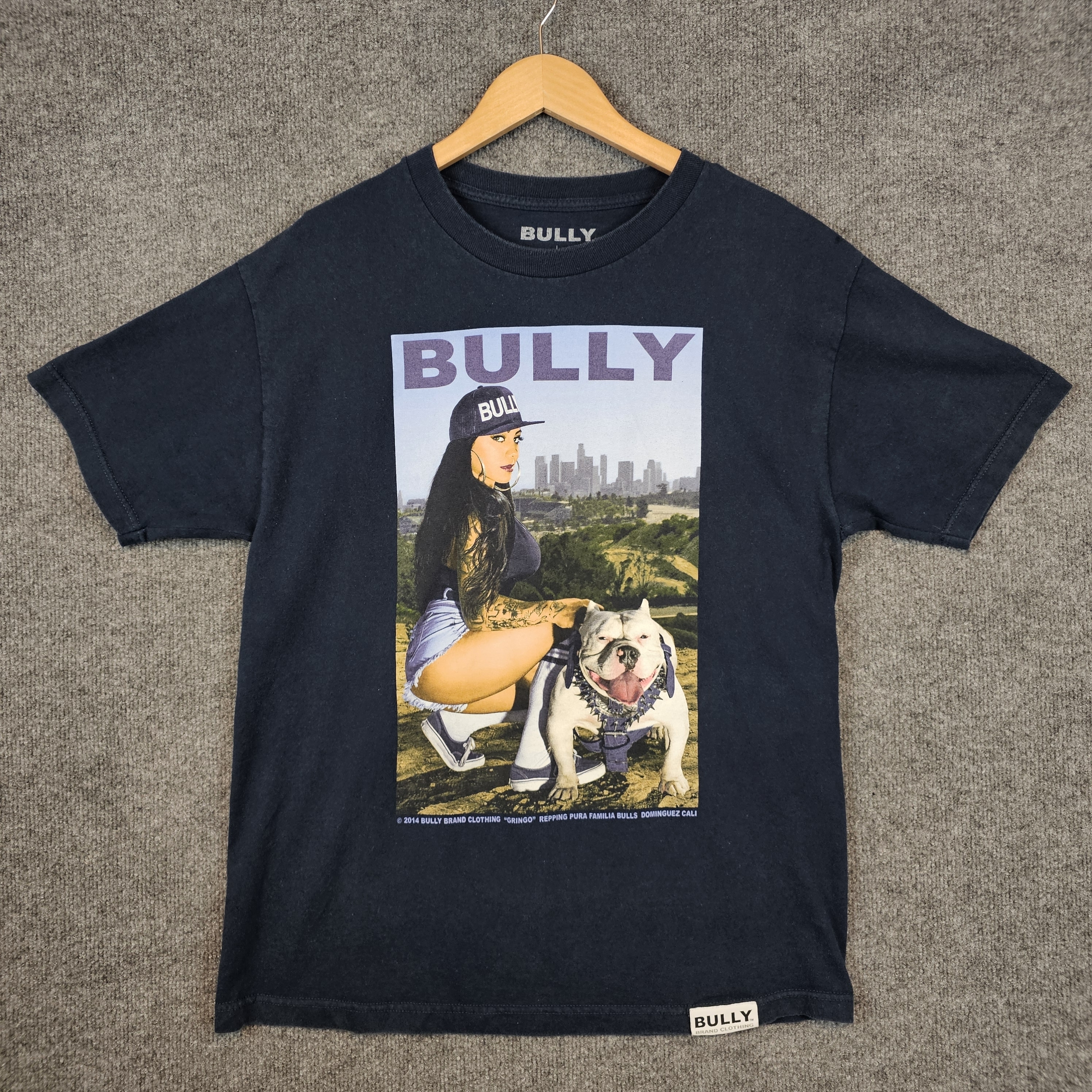Rare 2014 Bully Brand Gringo Graphic Tee